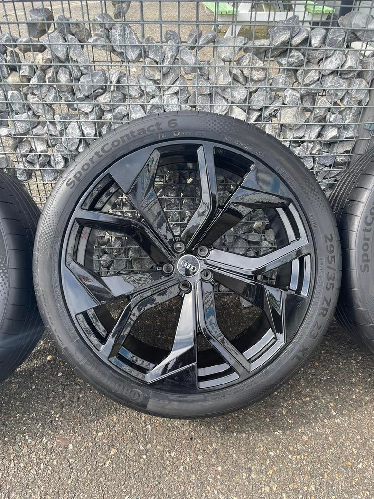 23 inch AUDI SQ8 velgen 5x112 + Continental AO BAND Q8, 285 mm, Banden en Velgen, Nieuw, Overige maten