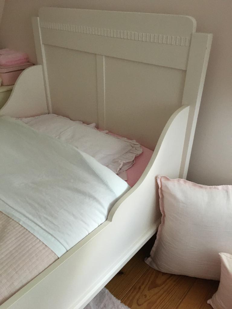 Prachtig brocante 1-persoonsbed in zeer goede staat, Ophalen