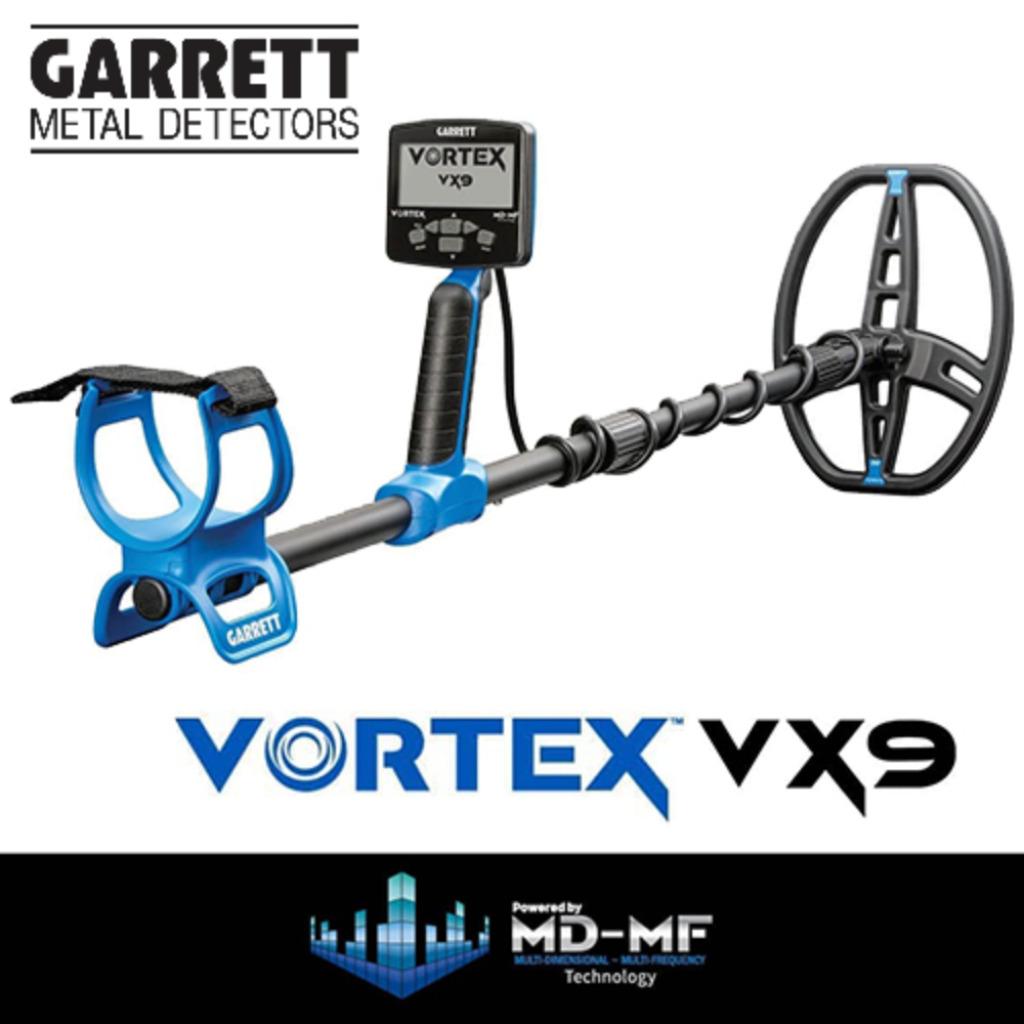 DETECTOR PLAZA: Garrett Vortex VX9 metaaldetector NIEUW !!!