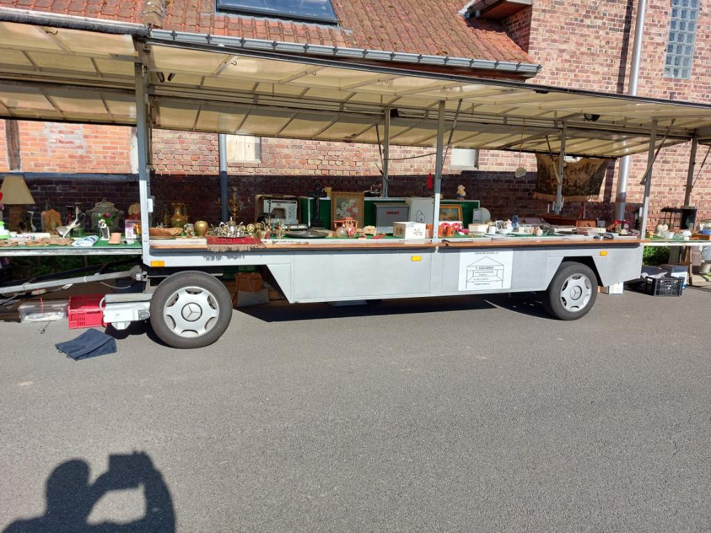 marktwagen verkoopwagen, Ophalen