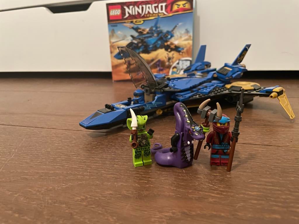 Lego Ninjago Jay's Storm Fighter Legacy - Complete Set, Kinderen en Baby's, Speelgoed | Duplo en Lego, Ophalen of Verzenden, Gebruikt