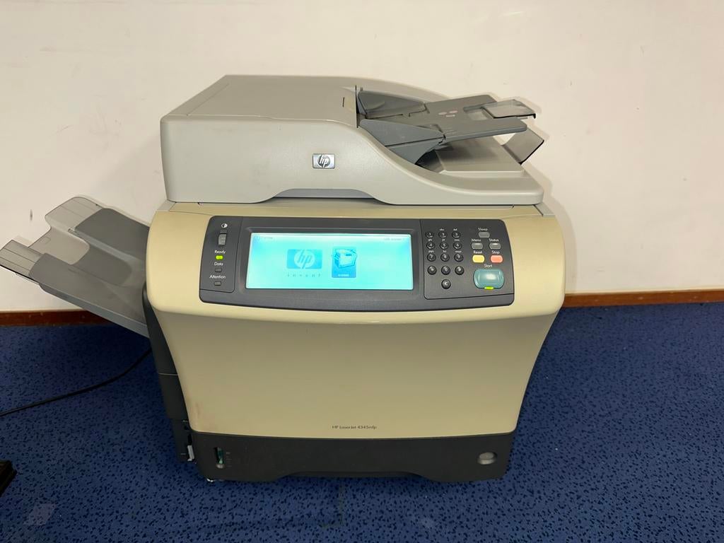 HP LaserJet 4345mfp – Old School Heavy Duty werkpaard, Computers en Software, Printers, Gebruikt, All-in-one, Laserprinter, Kopieren