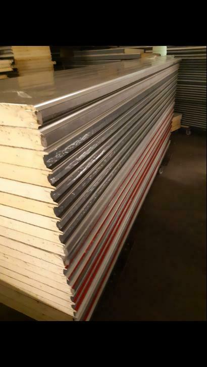 Sandwichpanelen 60 mm, Doe-het-zelf en Verbouw, Isolatie en Afdichting, Ophalen, Zo goed als nieuw