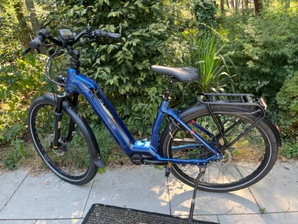 Flyer Gotour 6   1 x  blauw  1 x Zwart  1 x Zilver grijs, Gebruikt, 47 tot 51 cm, 50 km per accu of meer, Ophalen