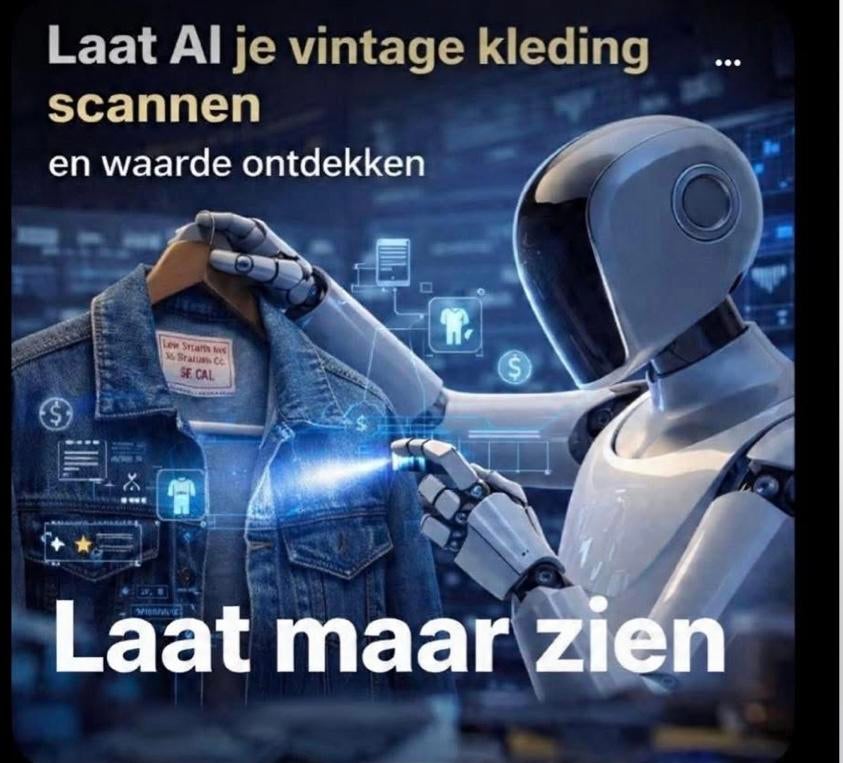 Vintage Leren Motorjas, Nijverheidsweg 7, Zwart, Vintexworld, Ophalen of Verzenden