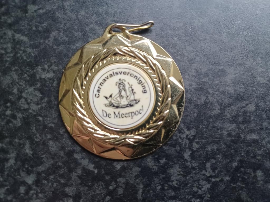 Carnavals medaille CV De Meerpoel Prinses Annick 2007, Ophalen, Overige materialen, Nederland