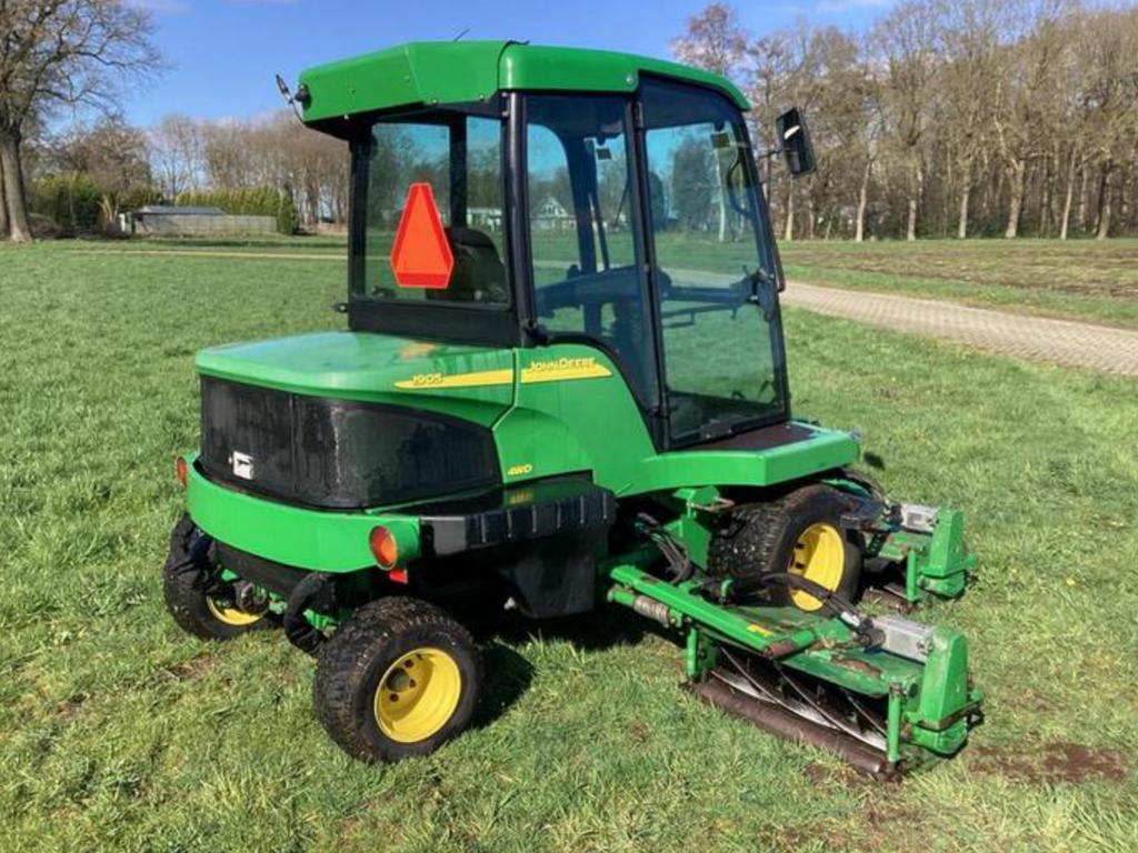 John Deere kooimaaier 1905 4 Wielaandrijving Airco, Tuin en Terras, Ophalen, Gebruikt, 120 cm of meer