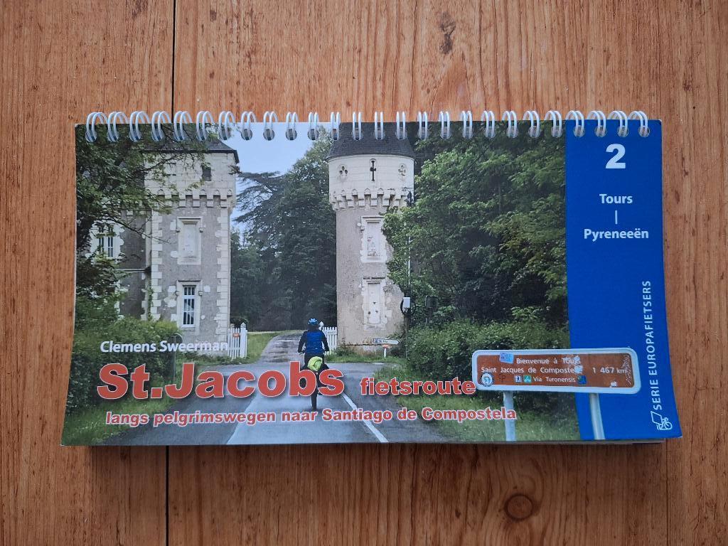 Sint Jacobs fietsroute deel 2, Boeken, Reisgidsen, Overige merken, Europa, Zo goed als nieuw, Fiets- of Wandelgids