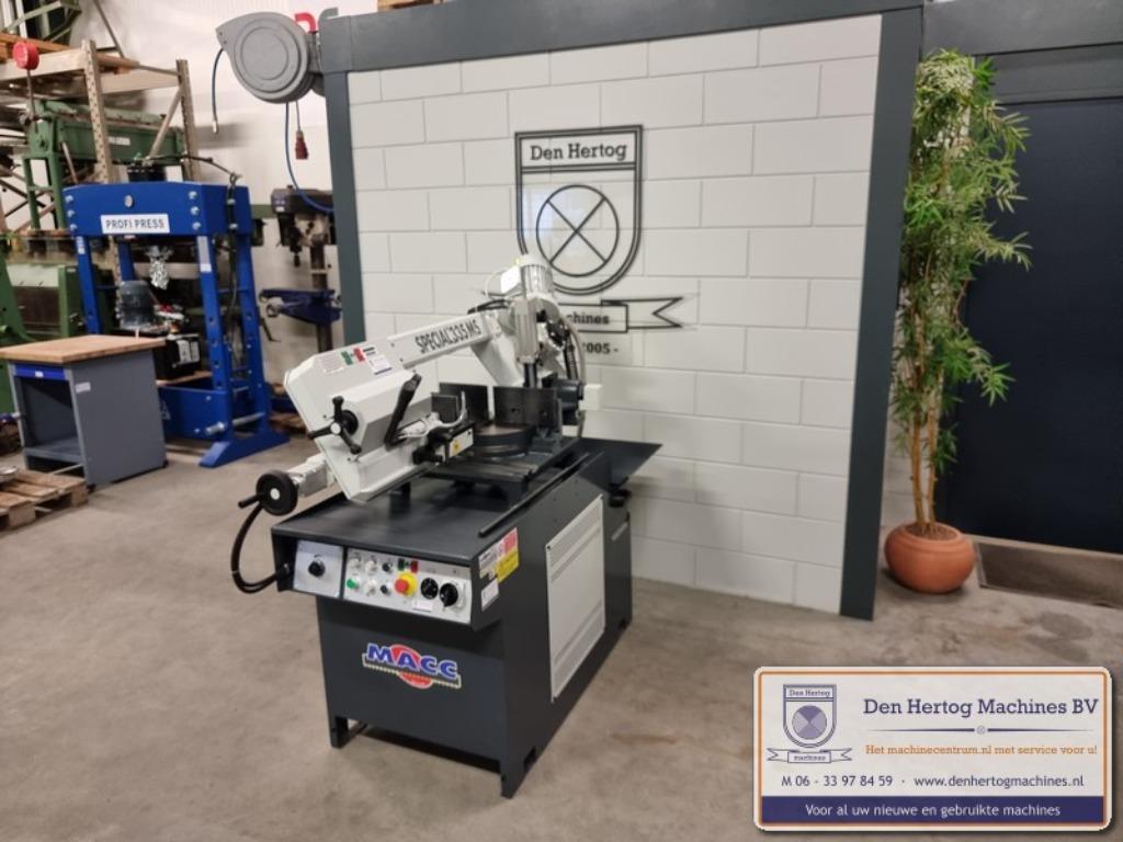 MACC Special 335MS lintzaagmachine halfautomaat rond 260mm, 70 mm of meer, Nieuw, Ophalen of Verzenden, MACC