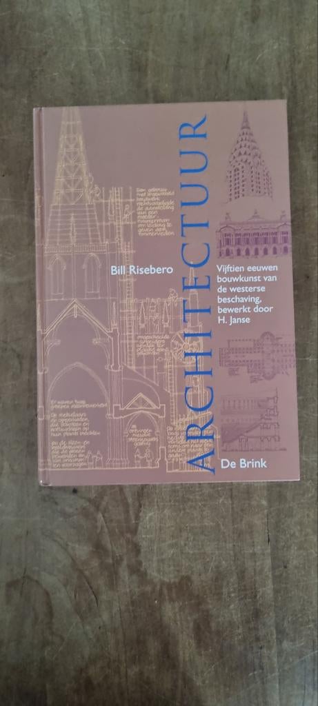 Architectuur boek door Bill Risebero, Ophalen of Verzenden, Gelezen, Architectuur algemeen, Bill Risebero