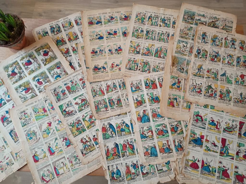Franse centsprenten, 19e eeuw, 70 stuks, Ophalen of Verzenden