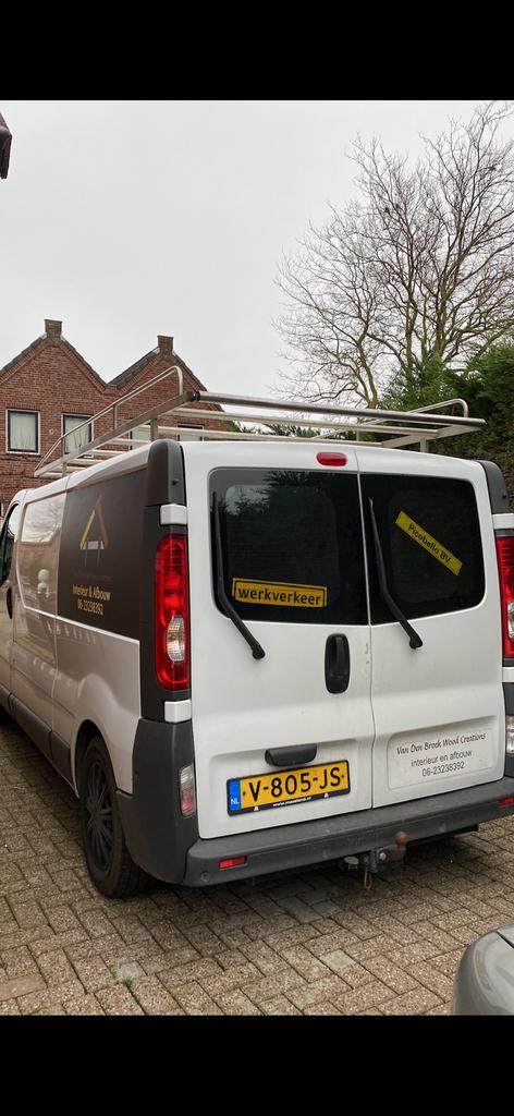 Rvs imperial renault traffic opel vivaro L2, Auto diversen, Dakdragers, Ophalen, Zo goed als nieuw
