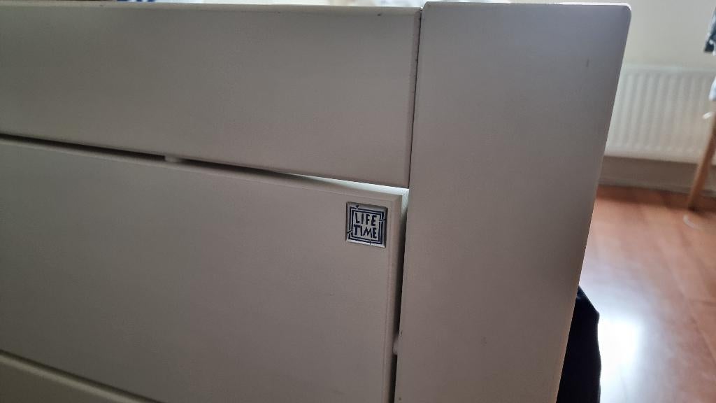 Lifetime basis bed, 85 tot 100 cm, Zo goed als nieuw, 180 cm of meer, Ophalen