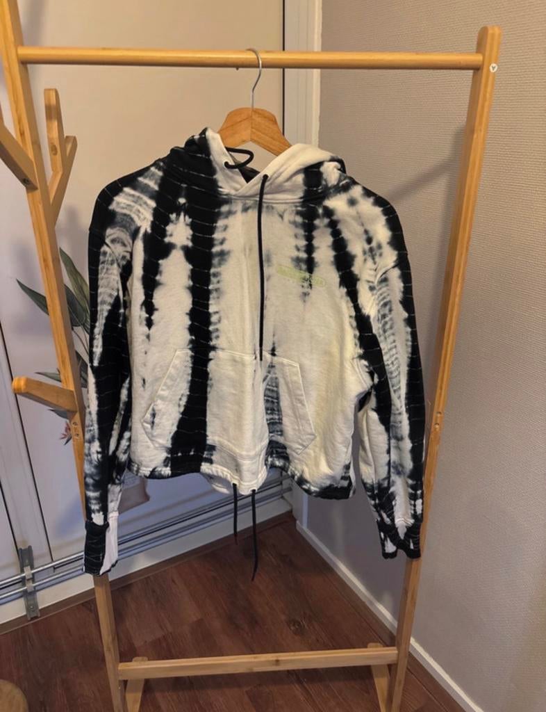 Daily Paper Hoodie - Tie Dye - Maat S, Ophalen of Verzenden, Zo goed als nieuw, Maat 36 (S), Zwart
