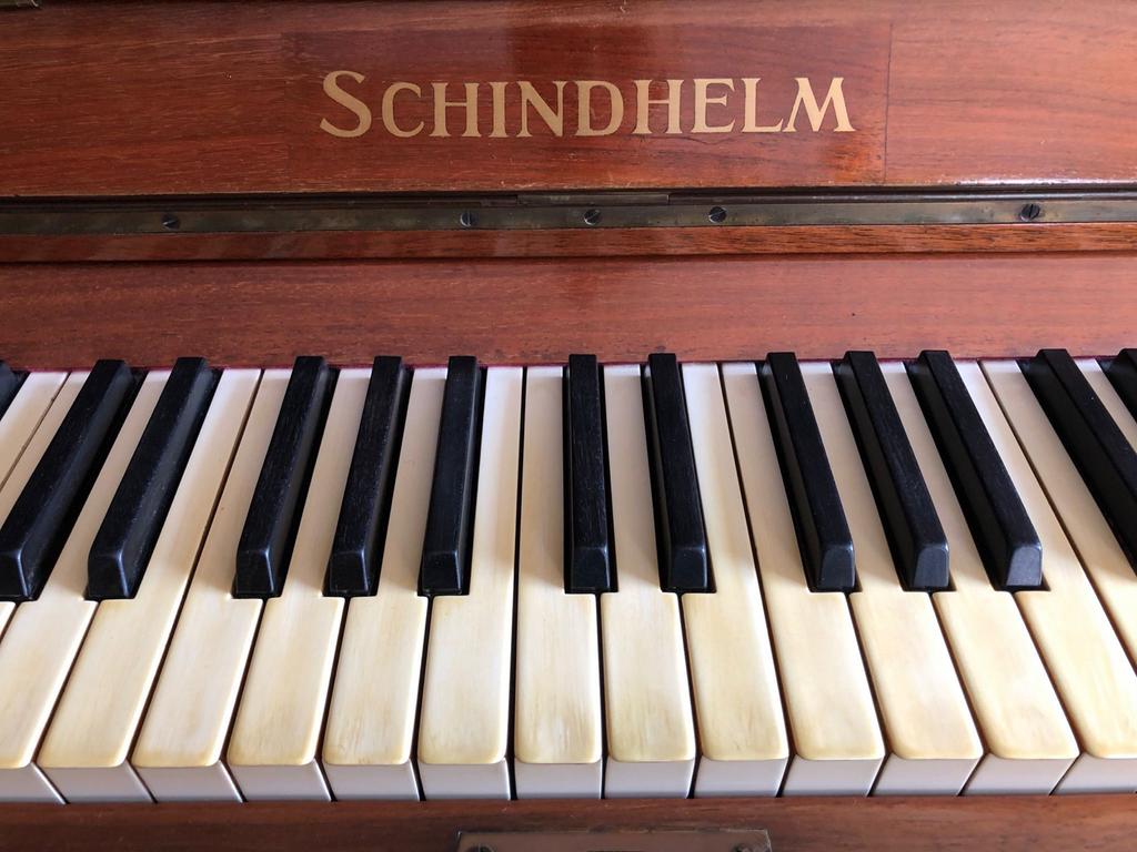 Schindhelm Piano - Goede Staat, Muziek en Instrumenten, Piano's, Ophalen, Gebruikt, Bruin, Piano