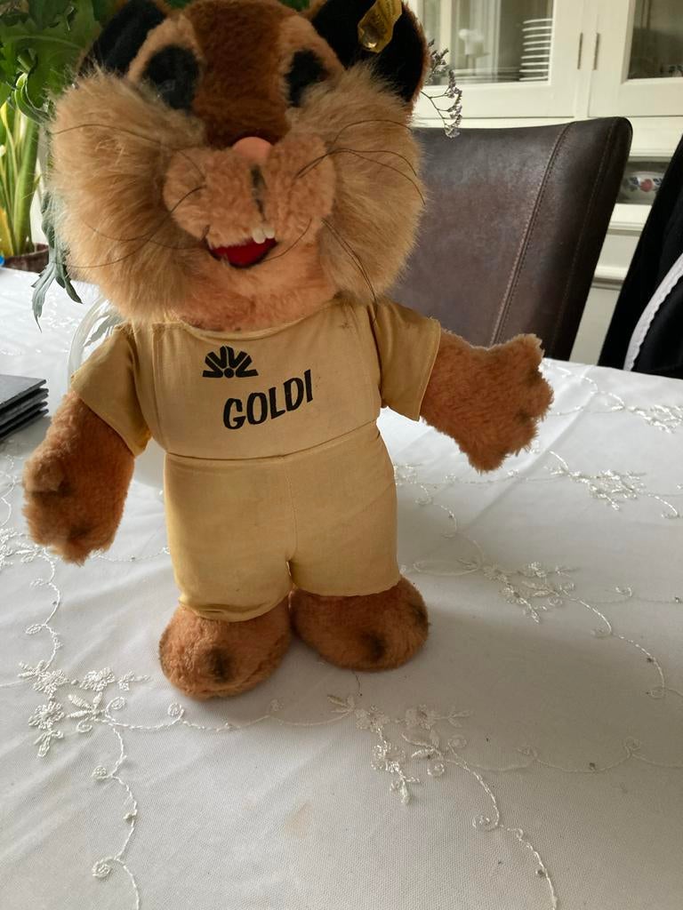 Vintage Steiff Goldi Marmot - Zeldzaam!, Verzamelen, Speelgoed, Gebruikt, Ophalen of Verzenden