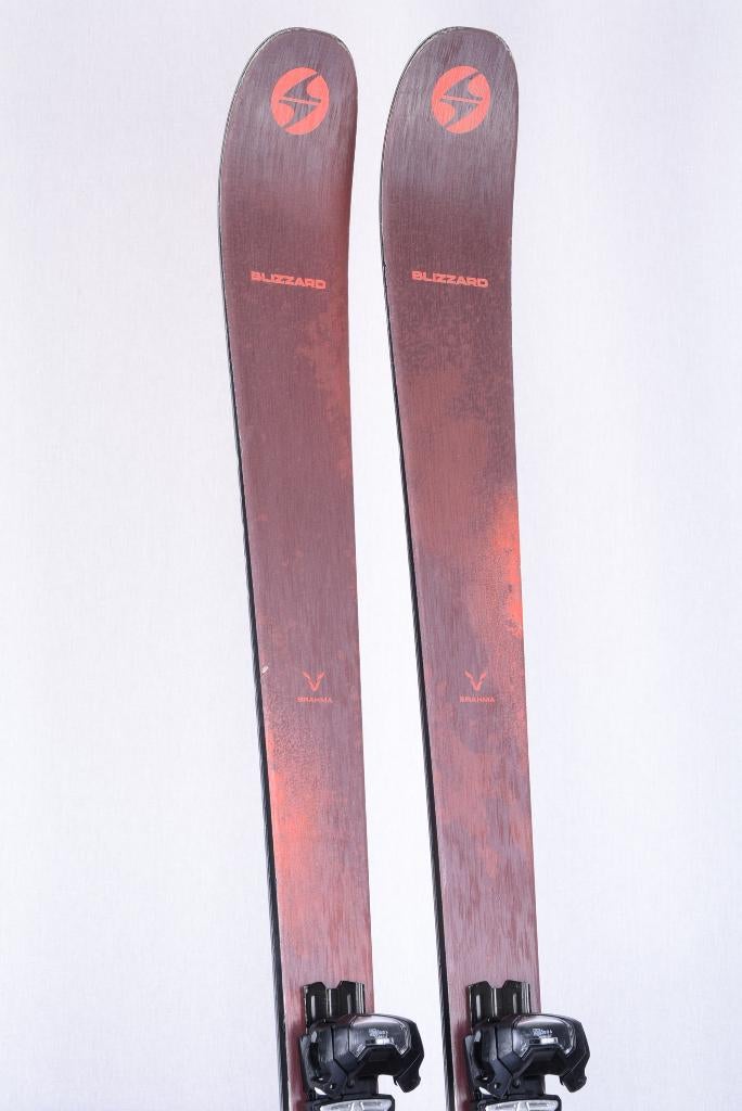 183 ski's BLIZZARD BRAHMA 88 2023, brown/orange, Overige merken, 160 tot 180 cm, Gebruikt, Ophalen of Verzenden