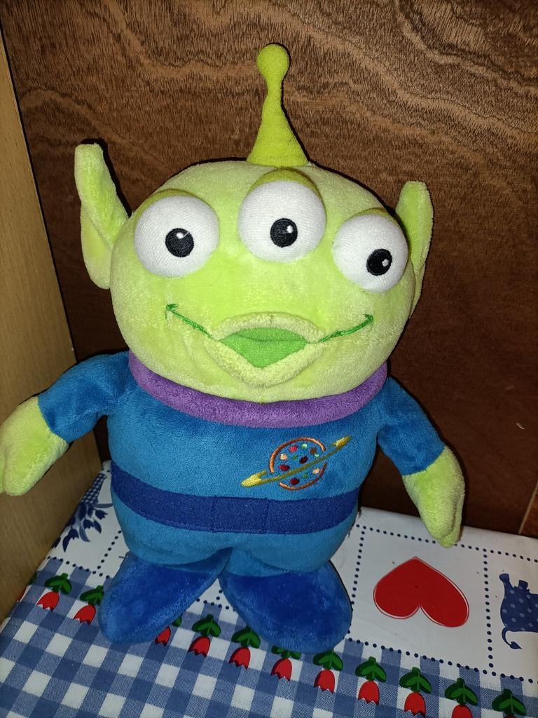 Toy Story Alien knuffel 28 cm groot, Ophalen of Verzenden, Zo goed als nieuw, Overige typen