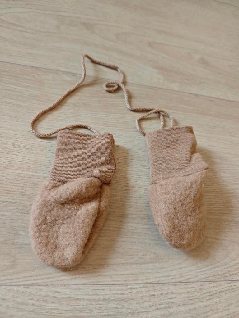 Unaduna wollen handschoenen maat 1, Kinderen en Baby's, Ophalen, Jongetje of Meisje, Wanten, Zo goed als nieuw