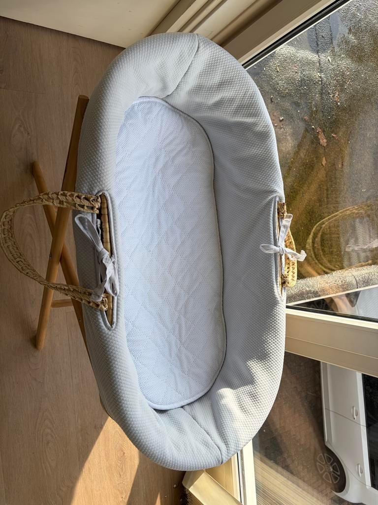 Funnababy Mozes Wiegje + 3 Matrasjes, Kinderen en Baby's, Babywiegjes en Ledikanten, Ophalen of Verzenden, Gebruikt, Wieg