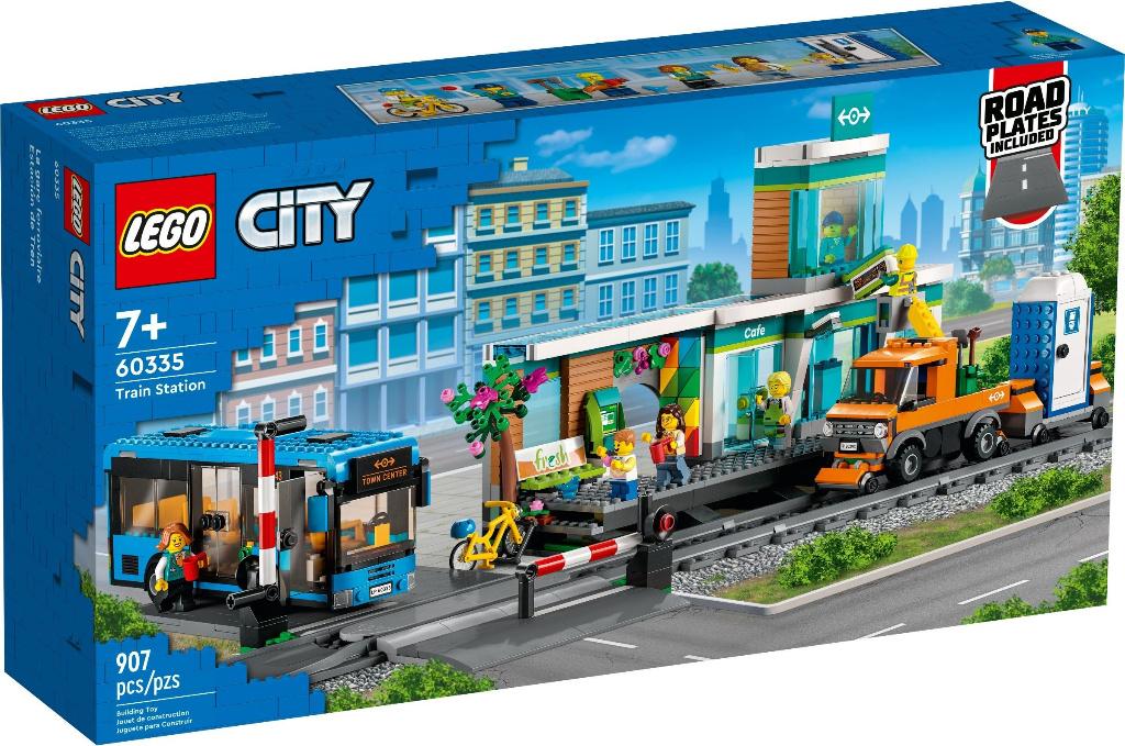 LEGO 60335 CITY - Treinstation (sealed), Kinderen en Baby's, Ophalen of Verzenden, Nieuw, Complete set, Lego
