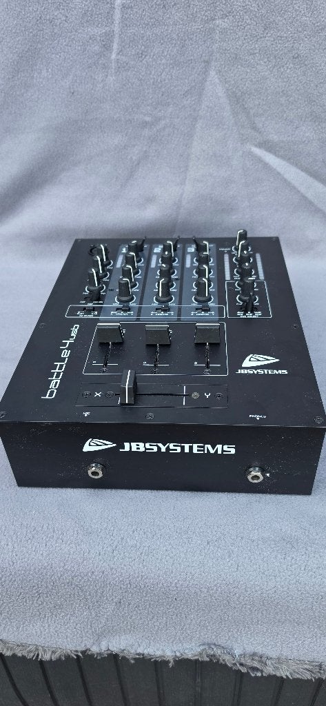 JB Systems BATTLE 4-USB DJ Mixer, Muziek en Instrumenten, Ophalen of Verzenden, Zo goed als nieuw, Minder dan 5 kanalen, Microfooningang