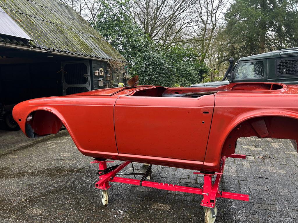 Triumph TR6 carrosserie.  of in delen te verkopen, Ophalen, Voor, Triumph, Spatbord