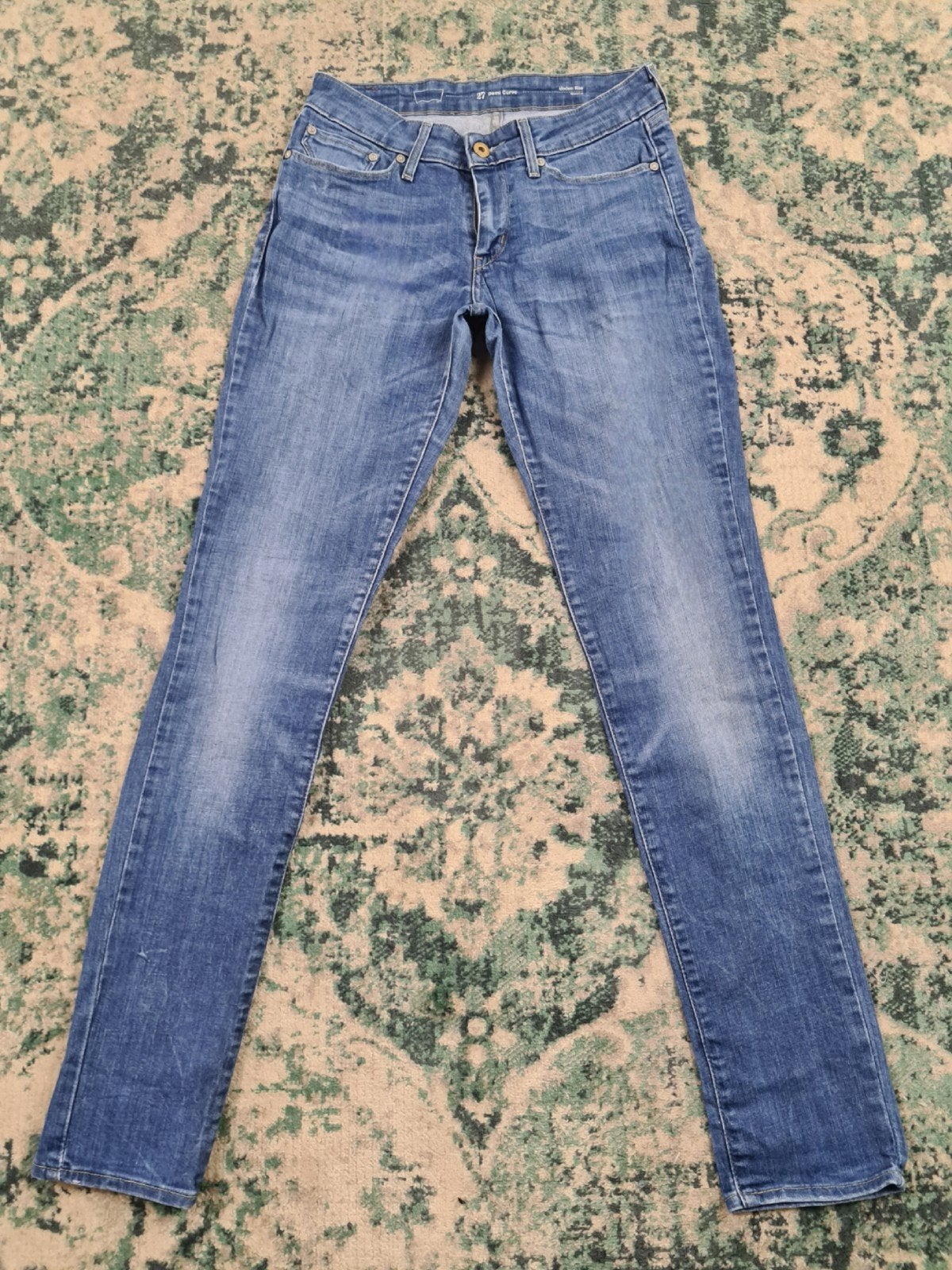 Levi’s Denim curve Mid-rise skinny W27 L32 Dames Tulsi2732, Blauw, Ophalen of Verzenden, Zo goed als nieuw, W27 (confectie 34) of kleiner