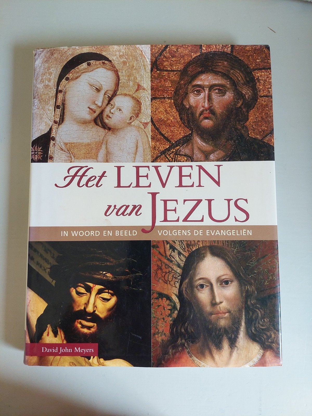 Het Leven van Jezus: In woord en beeld volgens de Evangeliën, Ophalen of Verzenden, Zo goed als nieuw, David John Meyers, Christendom | Katholiek