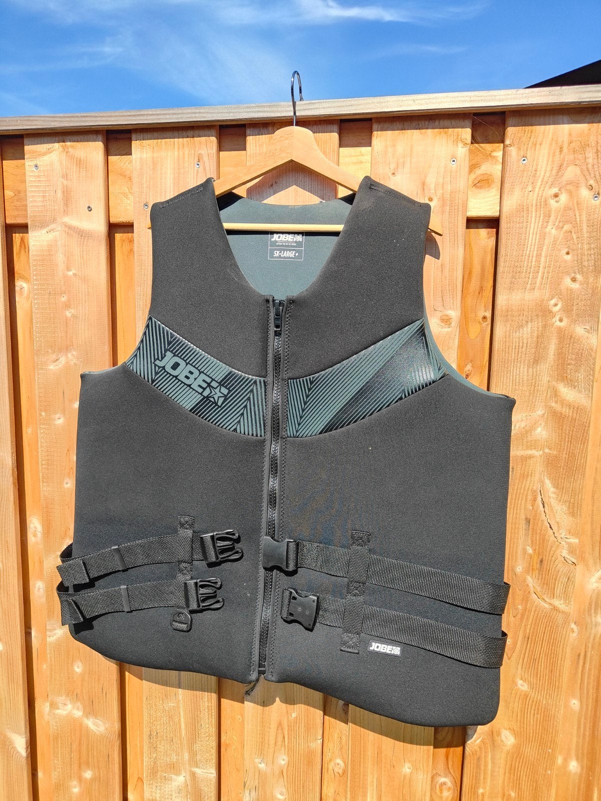 Neopreen zwemvest van Jobe. Maat 5XL, Watersport en Boten, Watersportkleding, Zo goed als nieuw, Dame of Heer, Reddingsvest of Zwemvest