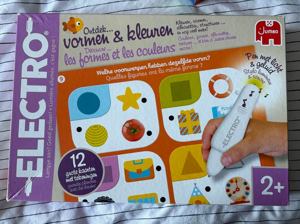Elektro vormen en kleuren, Ophalen, Gebruikt
