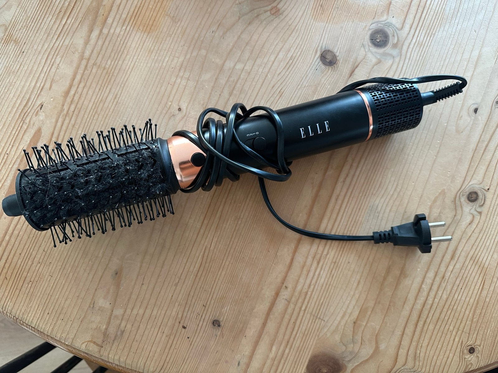 Elle Magic-Hot Air Styler - Föhnborstel, Ophalen of Verzenden, Zo goed als nieuw, Haarverzorging
