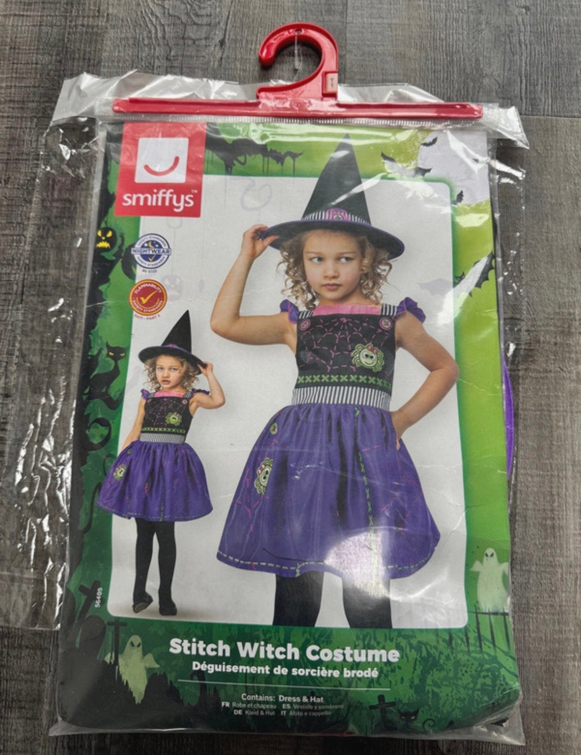 Kostuum Heks / Stitch witch, Nieuw!, Ophalen of Verzenden, Nieuw, 104 of kleiner, Jongen of Meisje