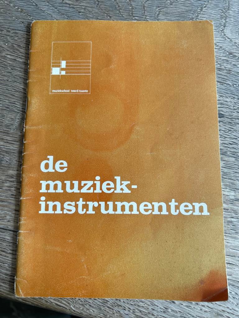 De Muziekinstrumenten - Muziekschool Noord-Twente, Boeken, Muziek, Gelezen, Instrument, Ophalen of Verzenden
