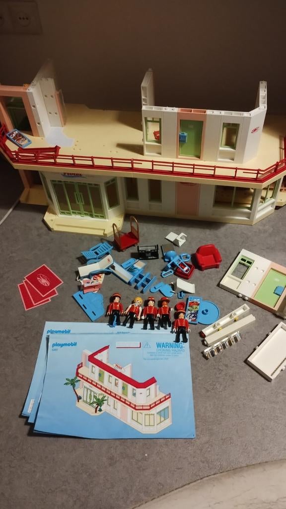 Playmobil hotel - set 5265, Ophalen of Verzenden, Gebruikt, Complete set