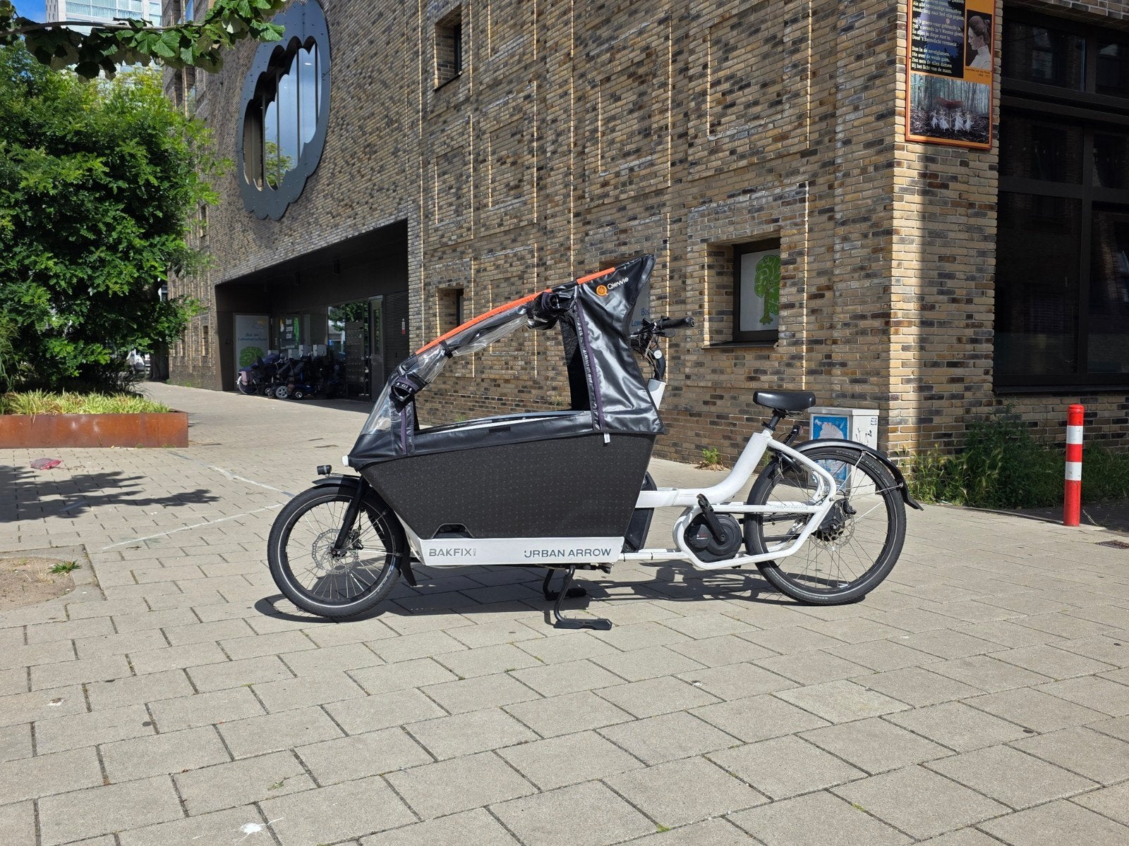 Urban Arrow Performance Line bakfiets 500Wh accu, Overige merken, Huif, Onbekend, Ophalen of Verzenden