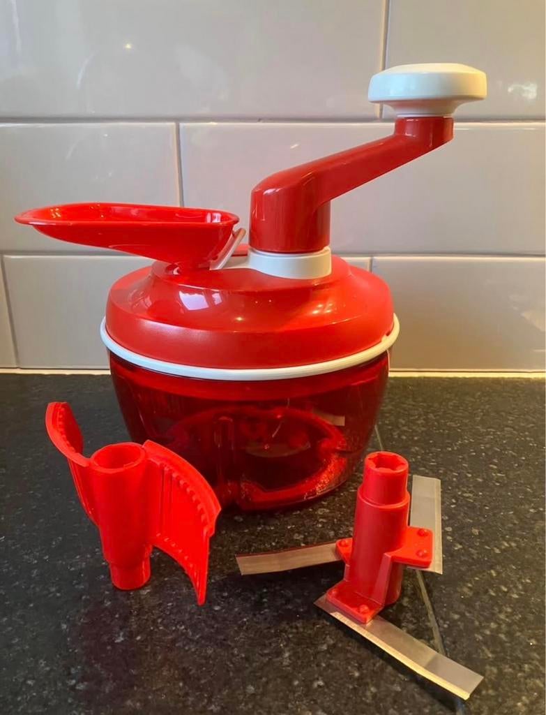 Tupperware Quick Chef, Huis en Inrichting, Keuken | Tupperware, Ophalen, Nieuw, Rood, Overige typen