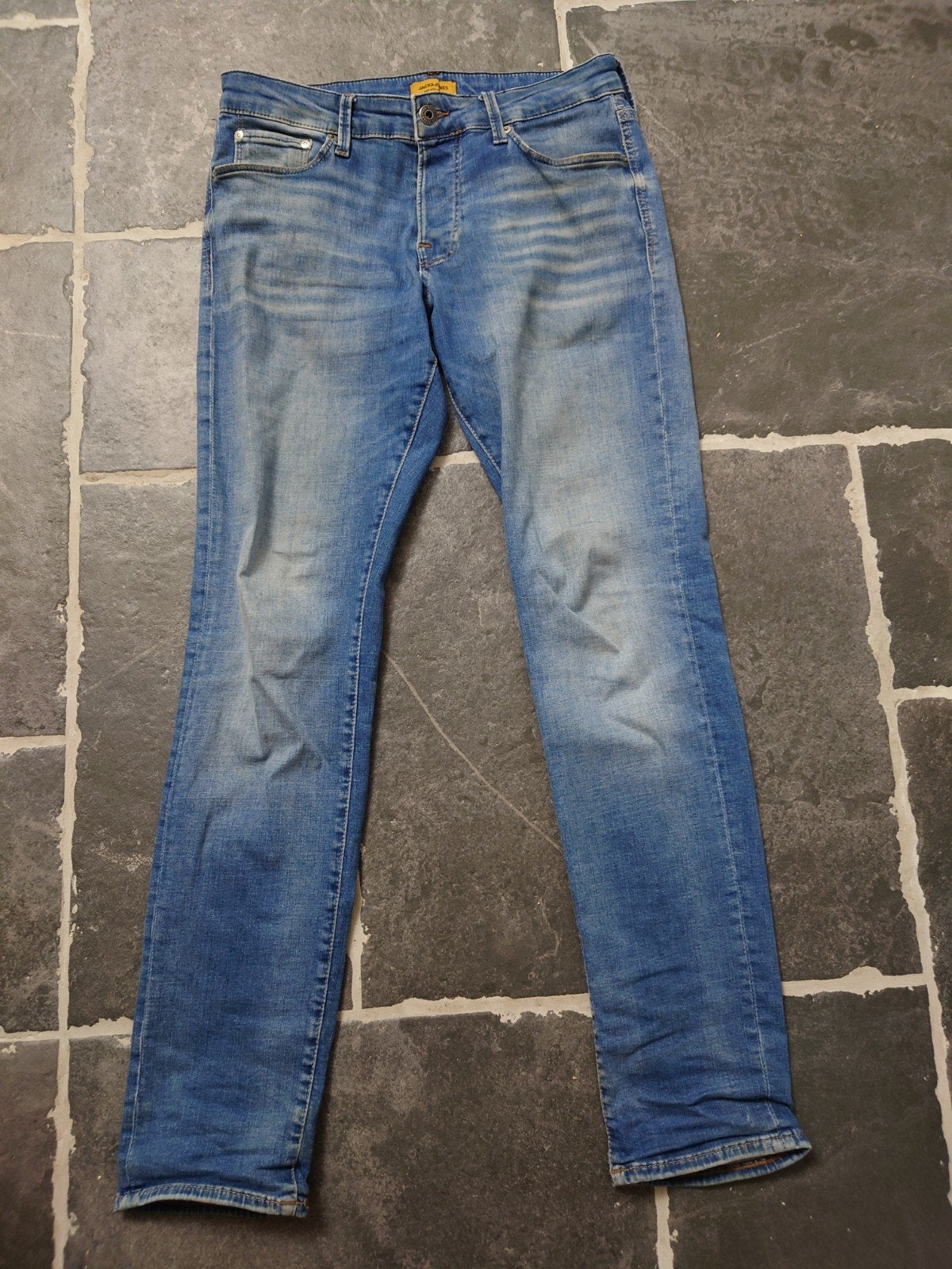 Jack & Jones, Glenn Slim Fit, W31 L32, blauw, zgan! Rob3132, Kleding | Heren, Blauw, W32 (confectie 46) of kleiner, Ophalen of Verzenden