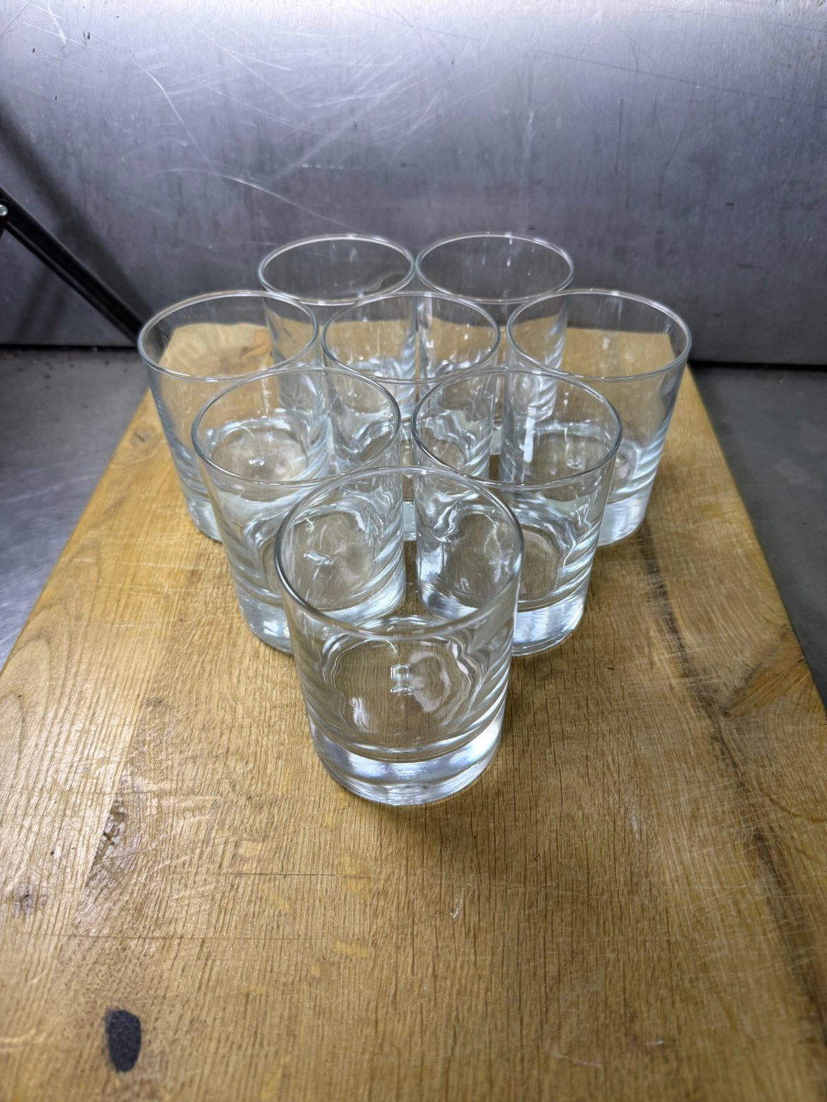 8 whisky tumblers, Ophalen, Zo goed als nieuw, Overige typen