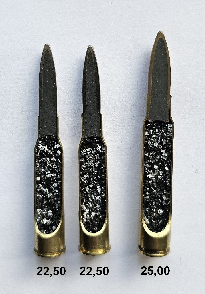 6,5x50SRmm + 7,7x58mm Arisaka DOORSNEDEN, Ophalen of Verzenden, Landmacht, Azië, Hulzen of Bodemvondsten