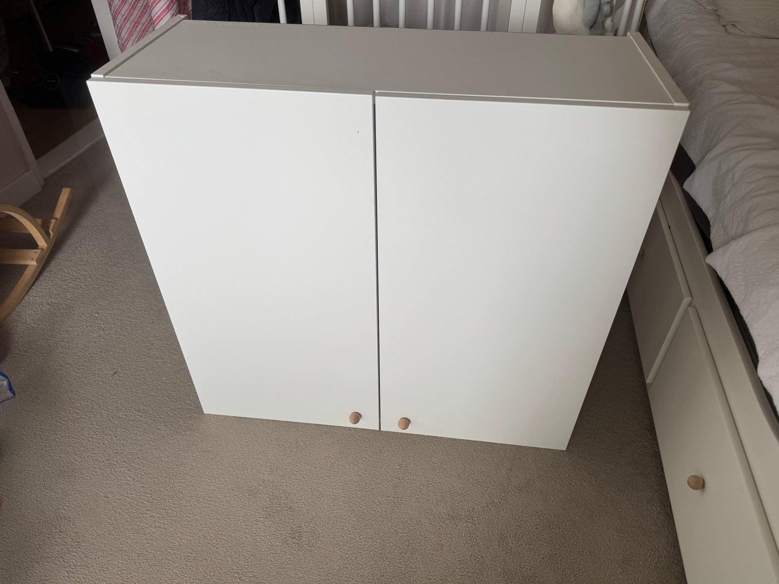 IKEA Enhet Bovenkast met 2 planken, wit, 80x30x75 cm, Huis en Inrichting, Ophalen, Zo goed als nieuw