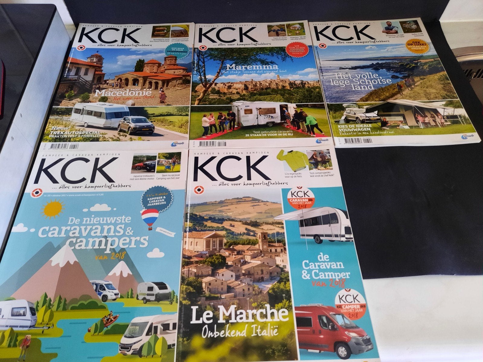 Kampeer Kampioen tijdschriften - diverse jaargangen, Ophalen of Verzenden, Gelezen, Overige typen
