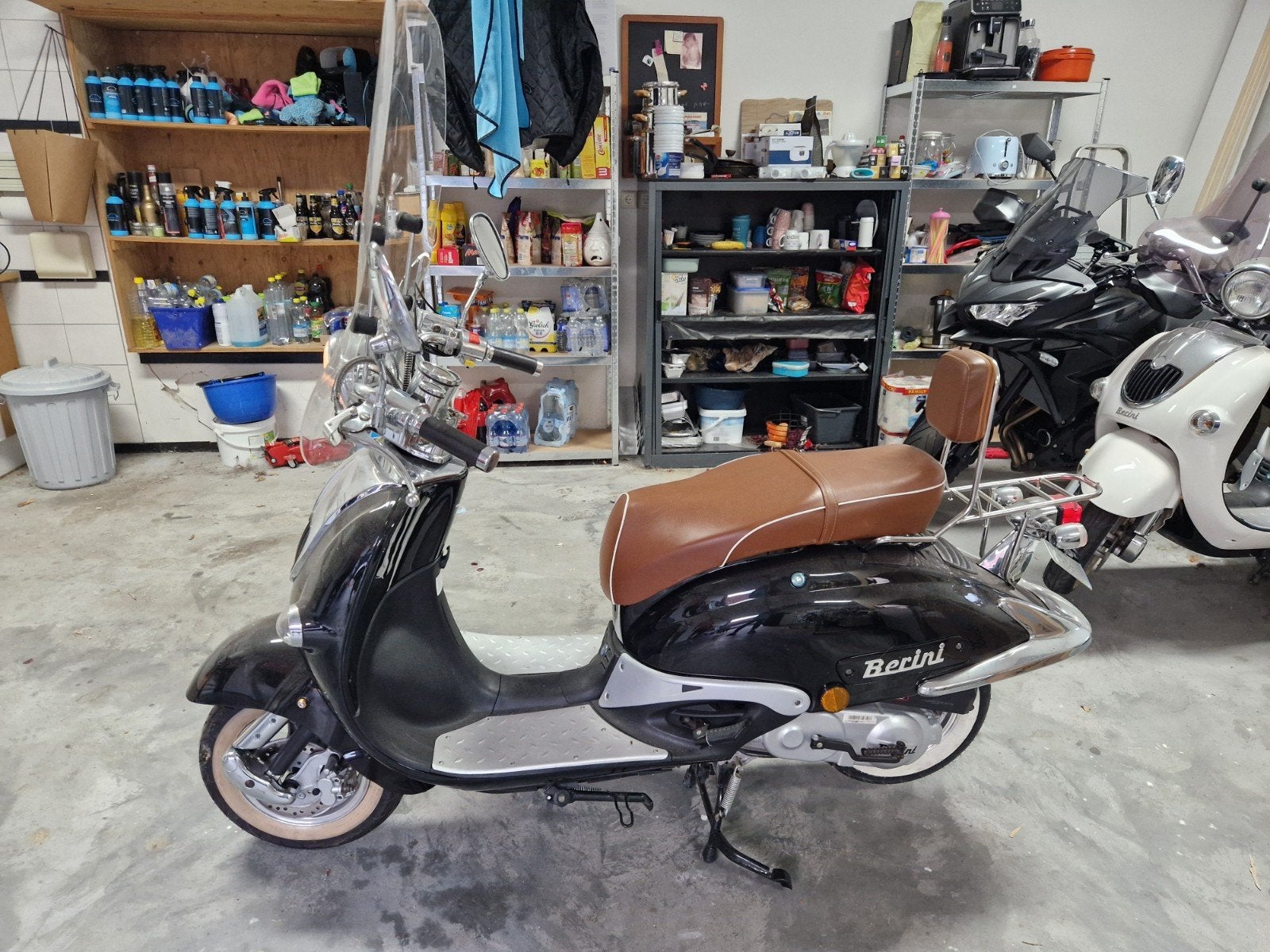 Berini Scooter - Blauw Kenteken (25 km/u), Ophalen, Gebruikt, Benzine, Overige merken