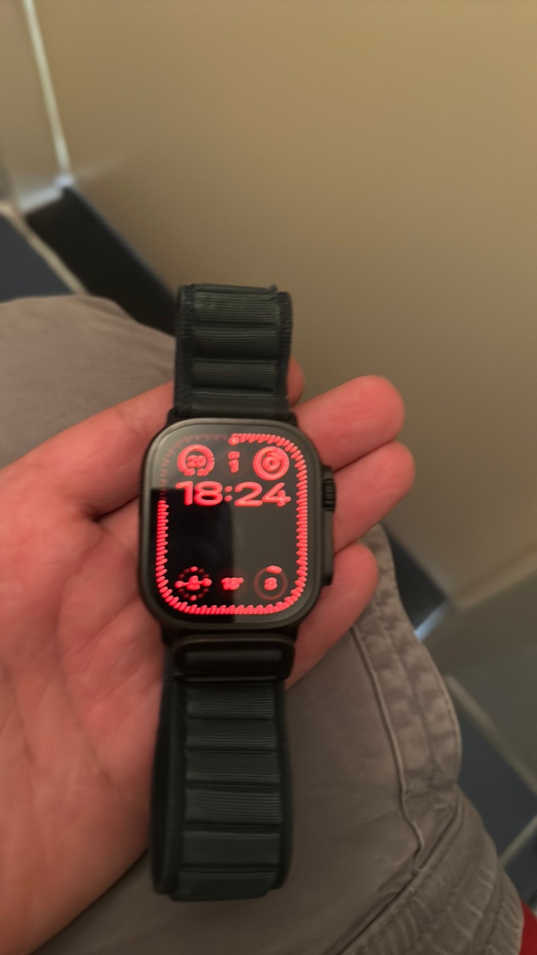 Appel wachts ultra 2 zwart, Ophalen of Verzenden, Zo goed als nieuw, Zwart, IOS