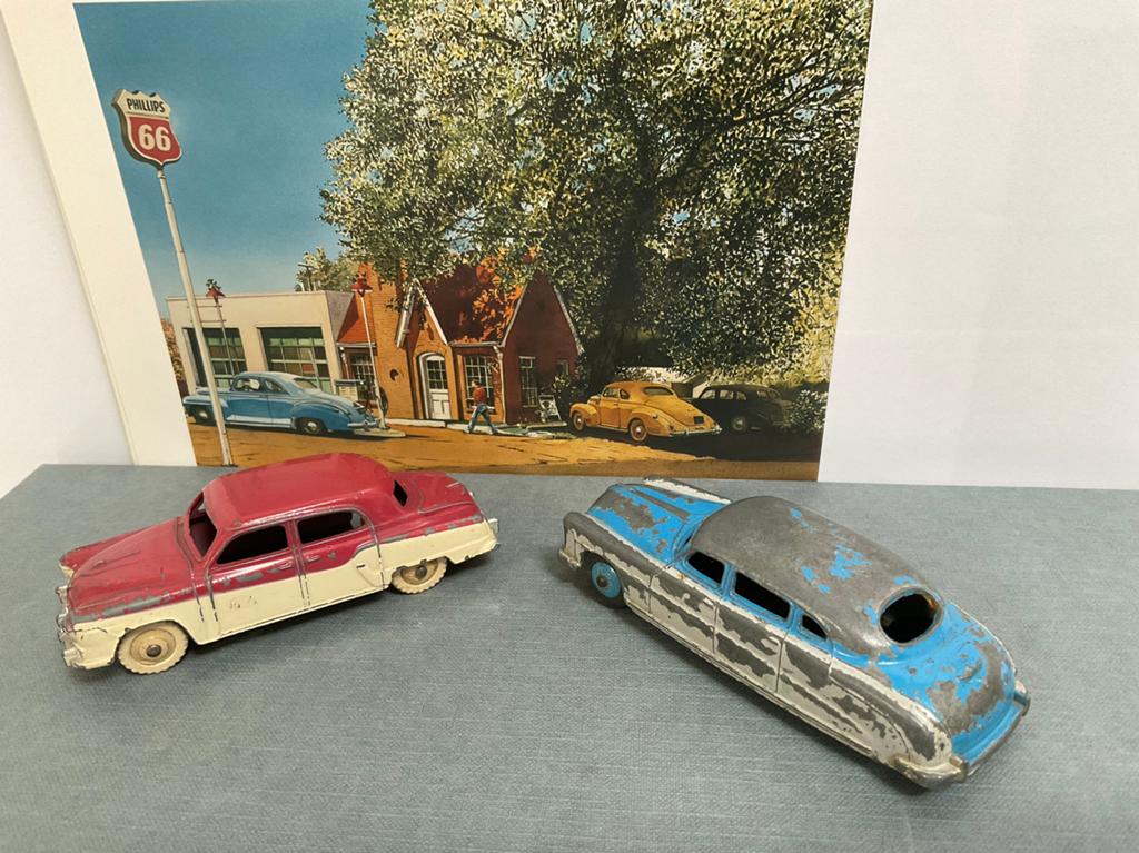 Dinky Toys: Hudson & Studebaker beide anno 1954, Ophalen of Verzenden, Zo goed als nieuw, Auto, Dinky Toys