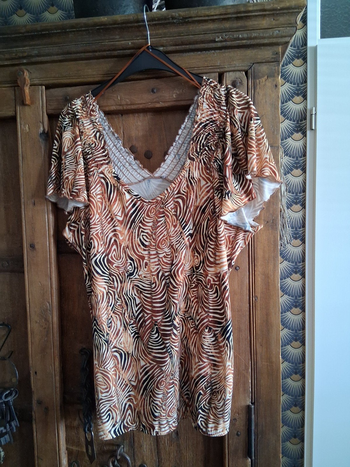 Blouses topjes, Ophalen of Verzenden, Zo goed als nieuw, Zwart