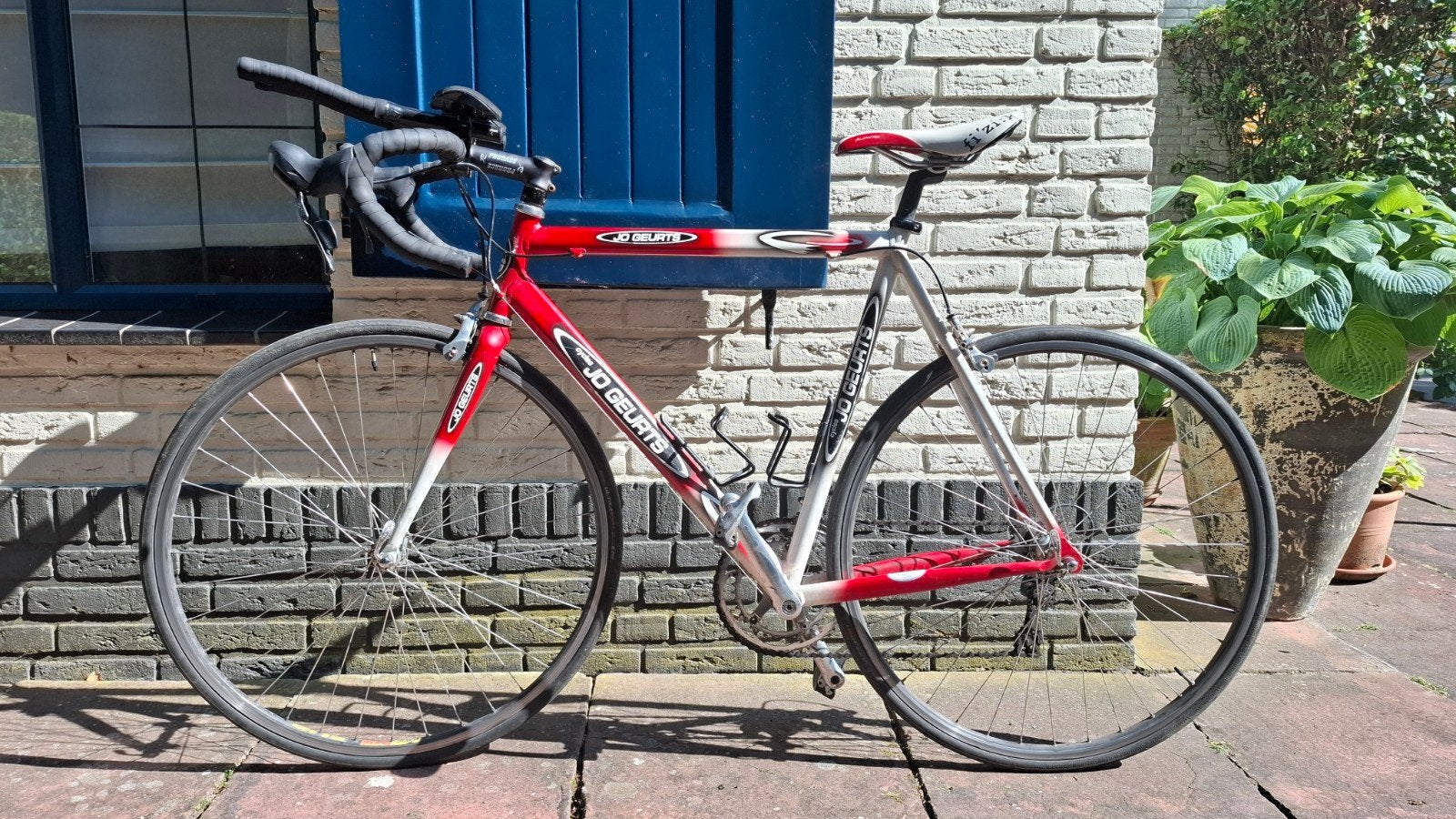 Racefiets - Rood/Wit, Gebruikt, Gebruikt, Aluminium, 57 tot 61 cm, Ophalen