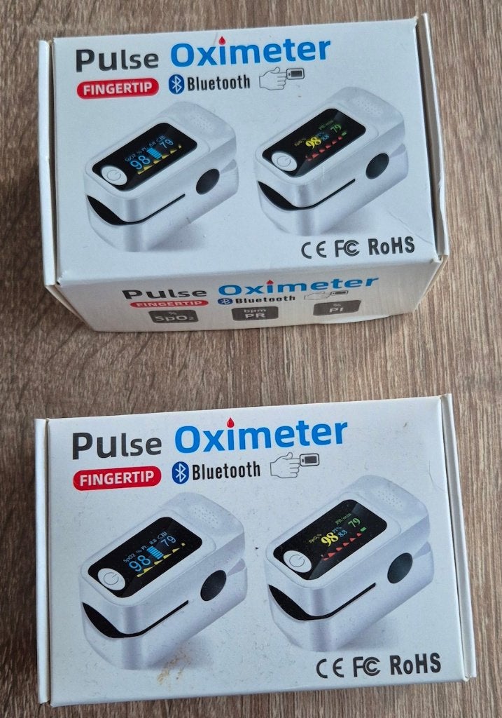 2 stuks Pulse Oximeters nieuw in doos., Ophalen of Verzenden, Nieuw, Overige typen