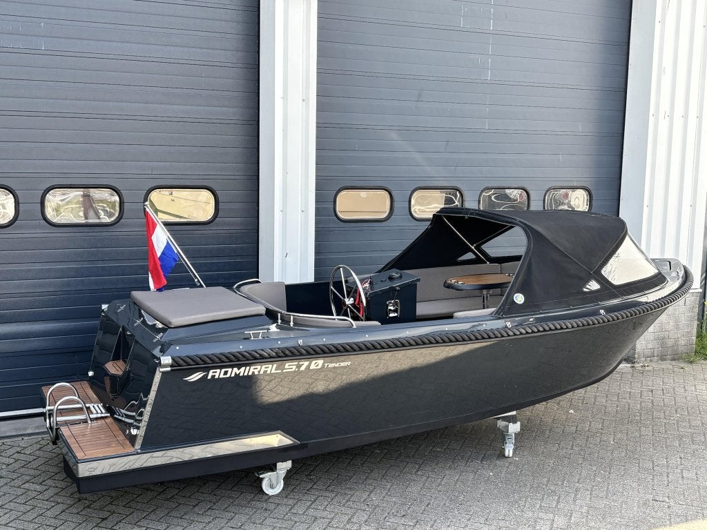 Admiral 570 Tender met 30 pk Suzuki, Watersport en Boten, Sloepen, Admiral, 0 cm, 6 m, 2 m