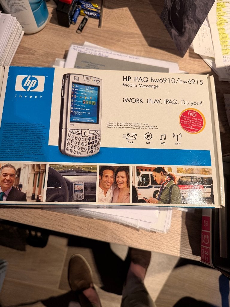HP IPaq1hw6915 PDA, Overige merken, Gebruikt, Ophalen of Verzenden, Windows Mobile